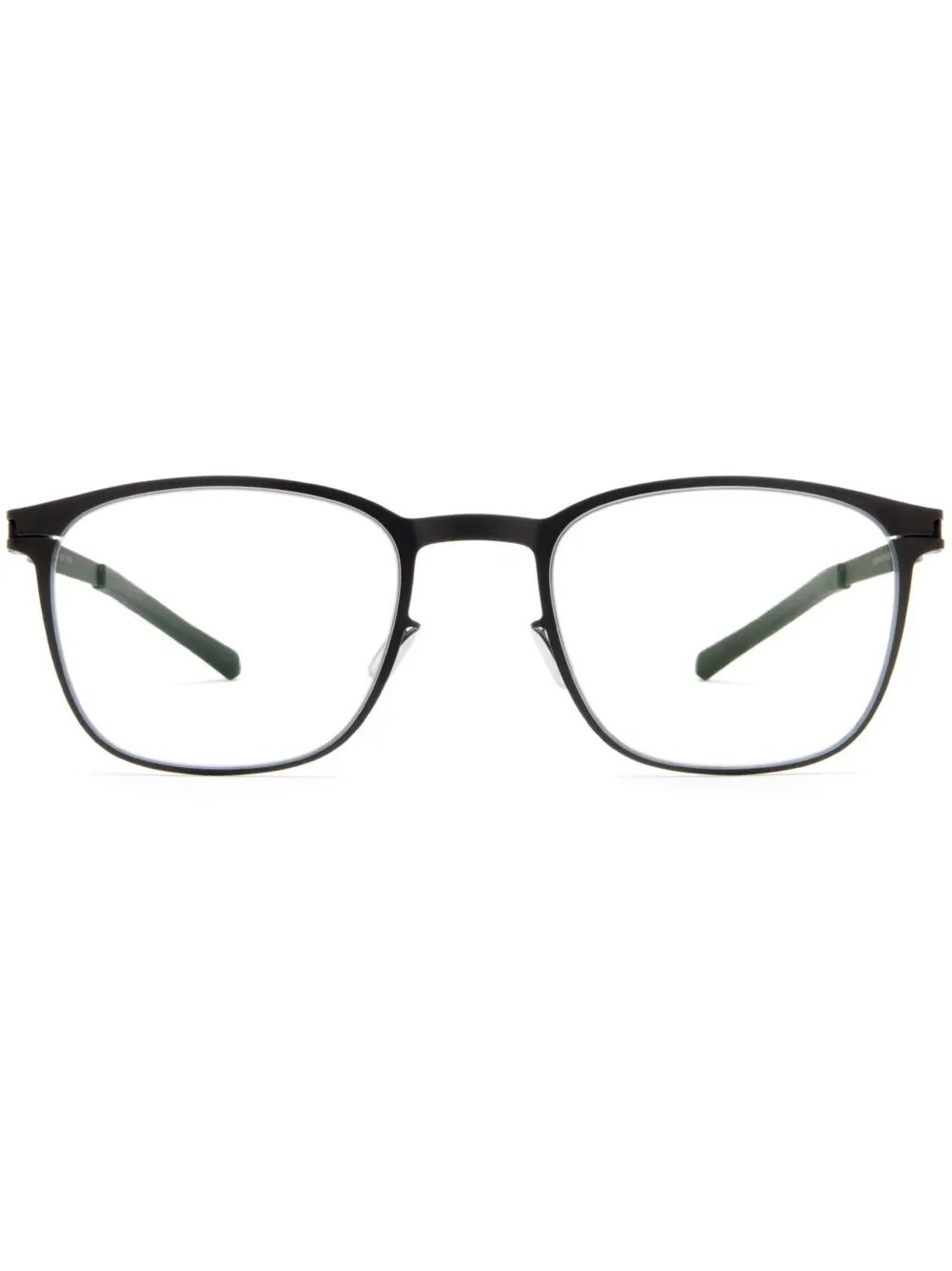 Mykita lunettes de vue AIDEN à monture rectangulaire | noir | Image 1
