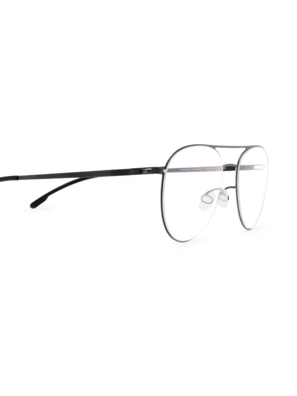 Mykita Niken パイロット 眼鏡フレーム | ブラック | FARFETCH JP 