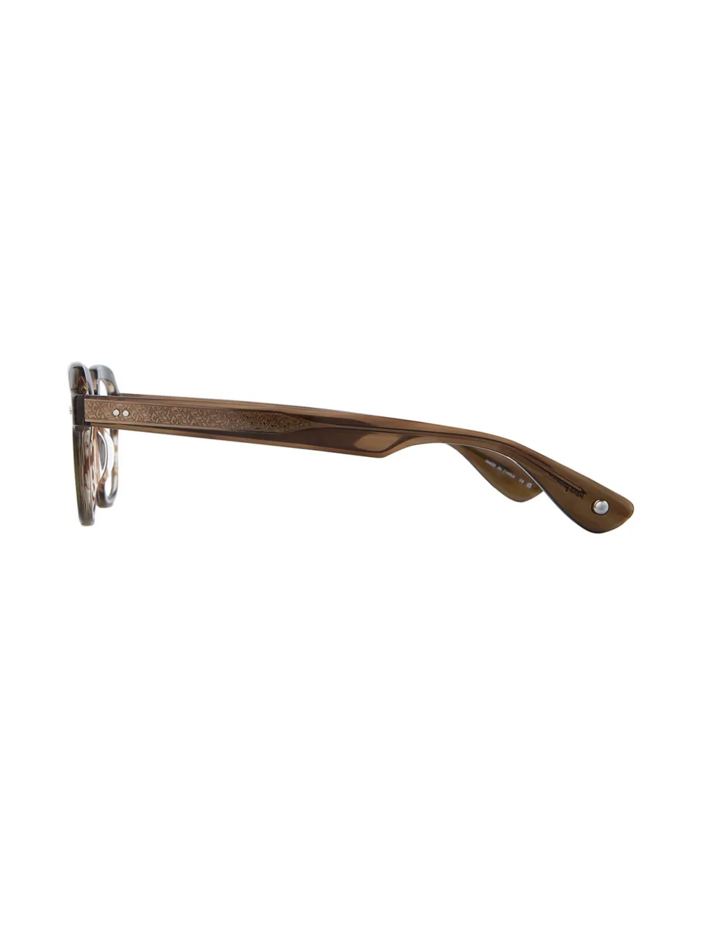 Garrett Leight Freddy bril Groen