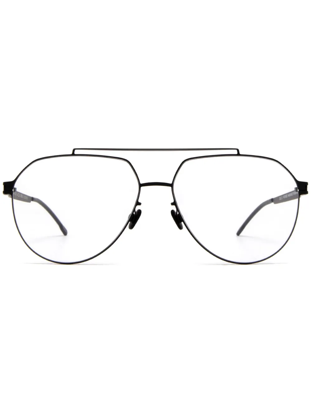 Mykita pilot-frame glasses | Black | Image 1