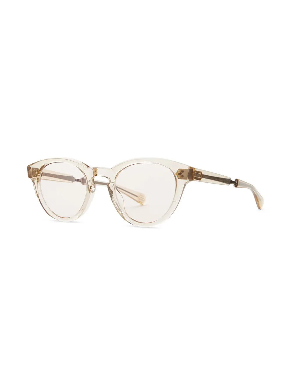 MR. LEIGHT Audrey bril met cat-eye montuur - Beige