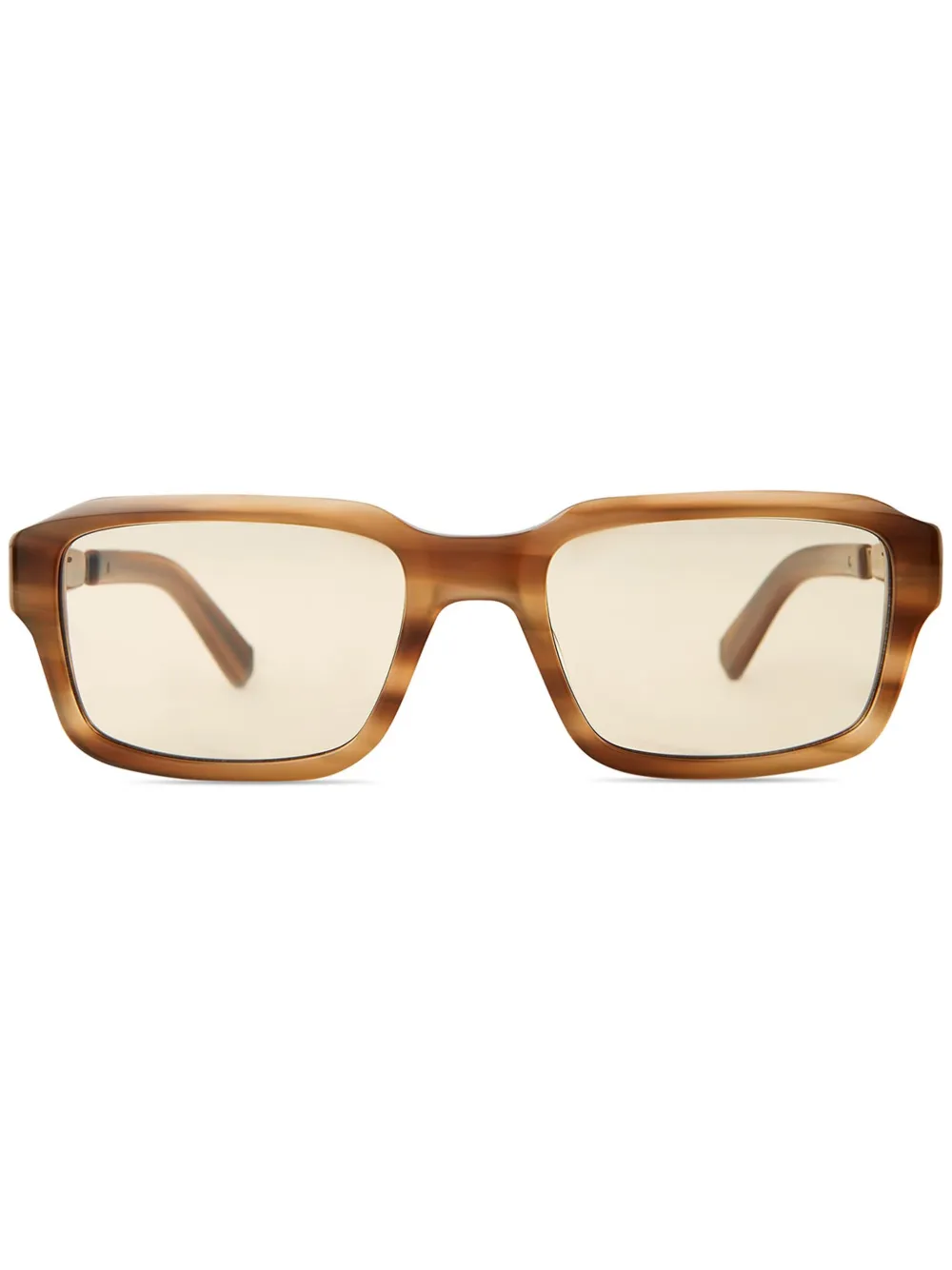 MR. LEIGHT Kane C rectangle-frame glasses | Brown | Image 1