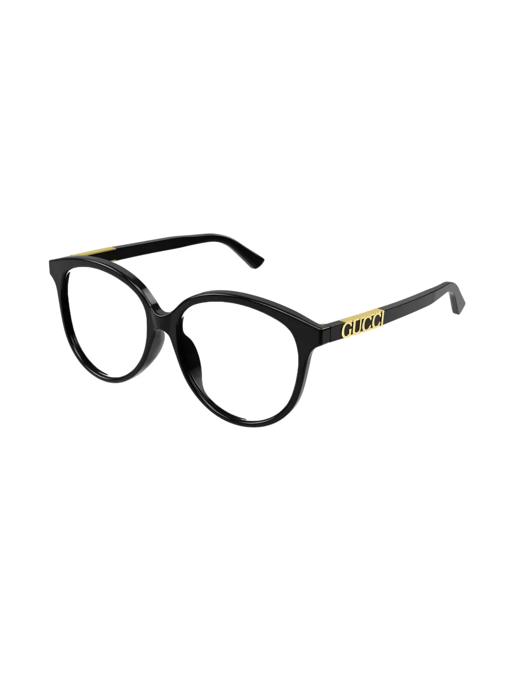 Gucci Eyewear Bril met logo Zwart