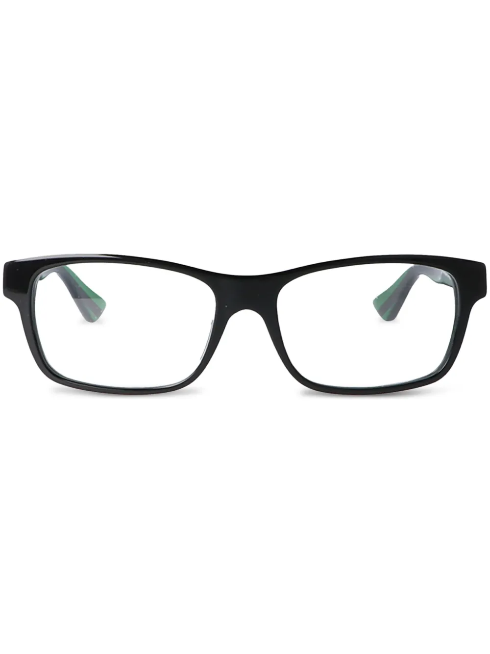 Gucci Eyewear Bril met logoprint Zwart