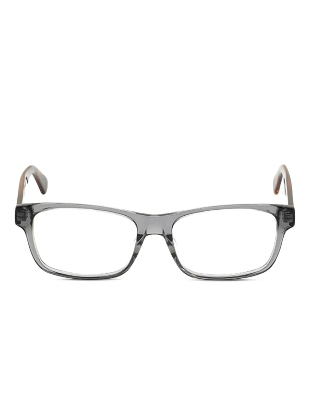 Gucci Eyewear lentes con armazón rectangular | gris | Image 1