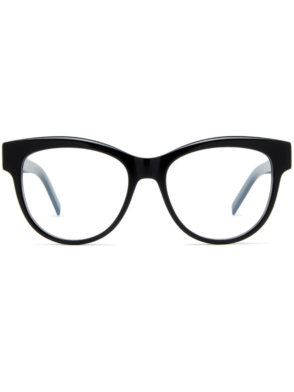 Saint Laurent Eyewear round-frame glasses | Black | Image 1