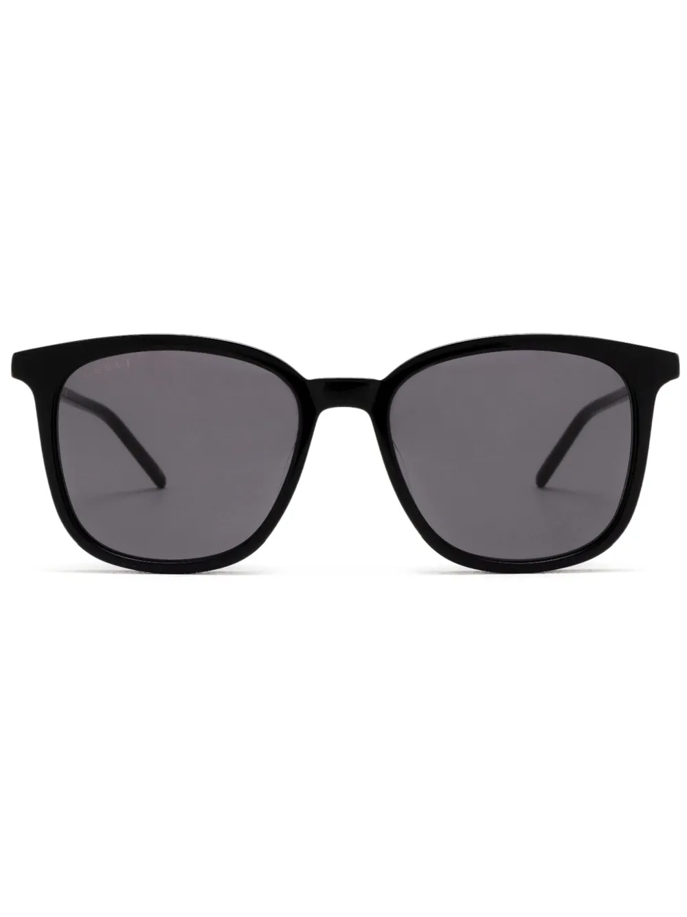 Gucci Eyewear Zonnebril met rond montuur Zwart