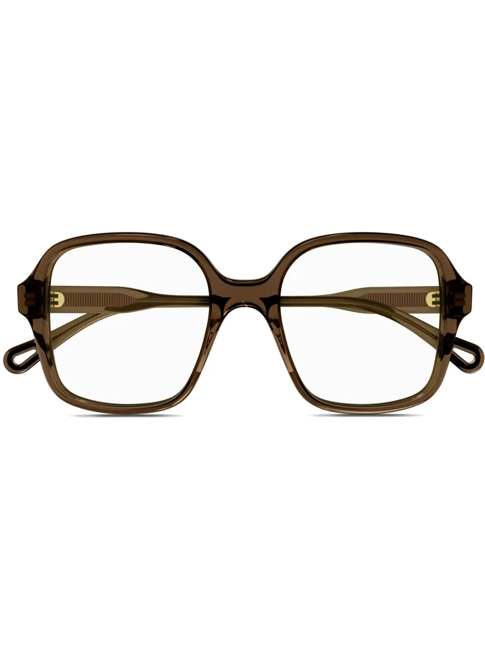 Chloé Eyewear square-frame glasses | Brown | Image 1