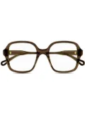 Chloé Eyewear square-frame glasses - Brown