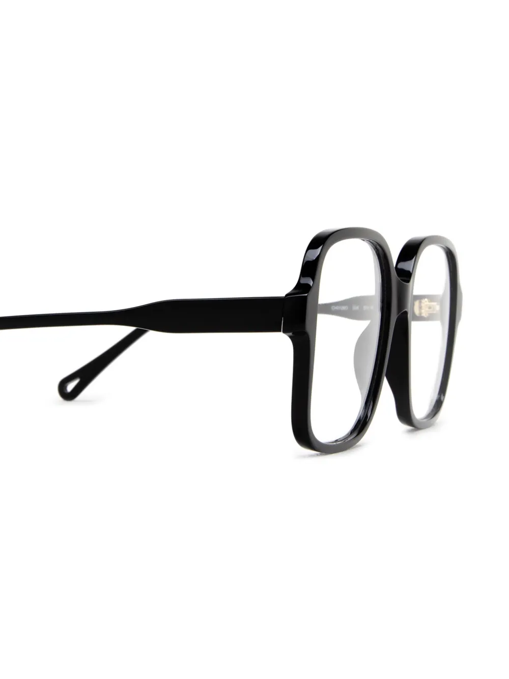 Chloé Eyewear Bril met vierkant montuur Zwart