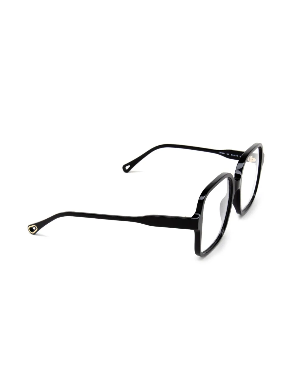 Chloé Eyewear Bril met vierkant montuur Zwart