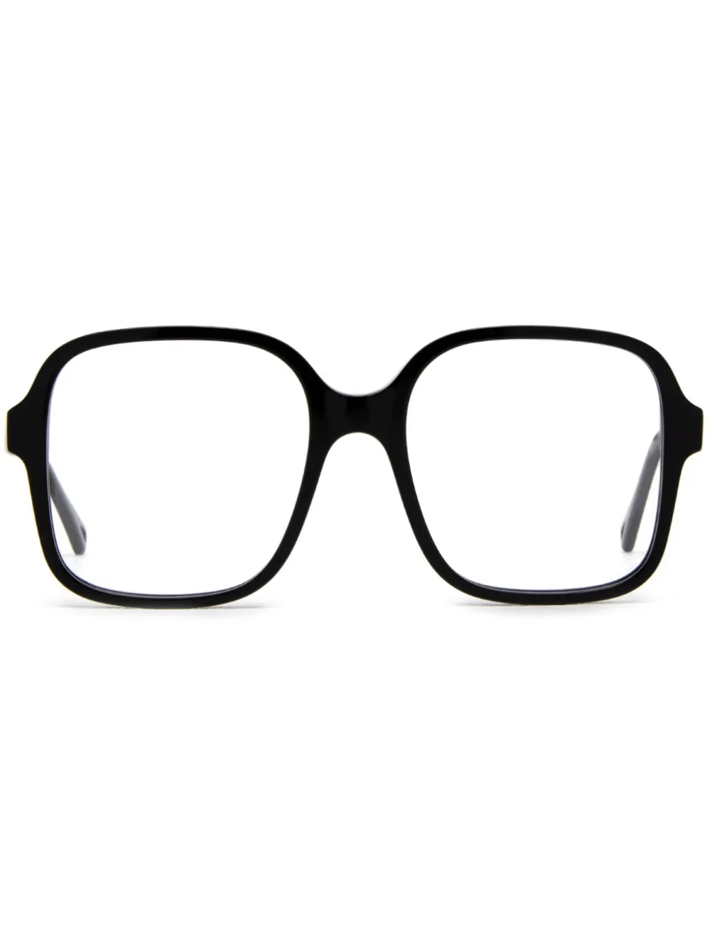 Chloé Eyewear Bril met vierkant montuur Zwart
