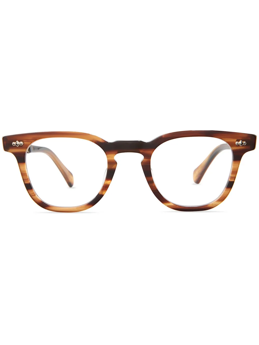 MR. LEIGHT Dean C round-frame glasses | Brown | Image 1