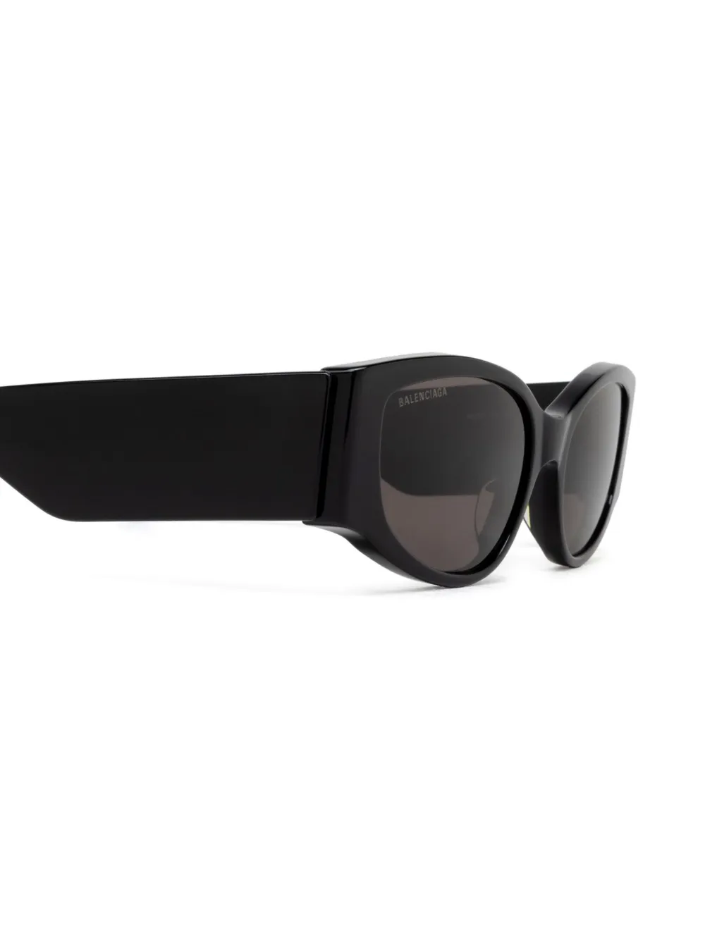 Balenciaga Eyewear Zonnebril met cat-eye montuur en logoprint Zwart