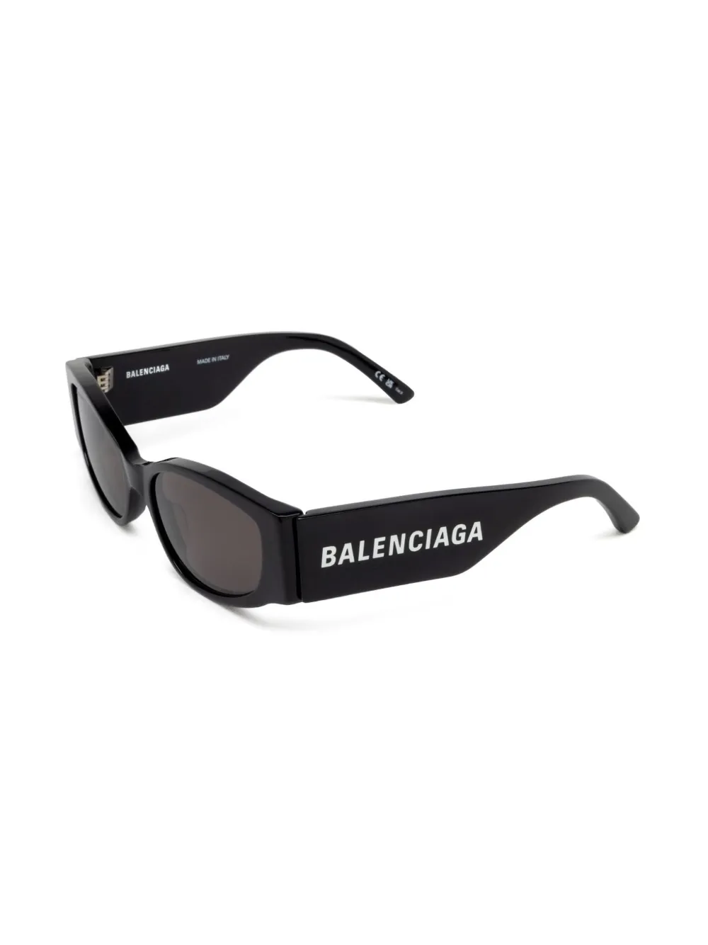 Balenciaga Eyewear Zonnebril met cat-eye montuur en logoprint Zwart