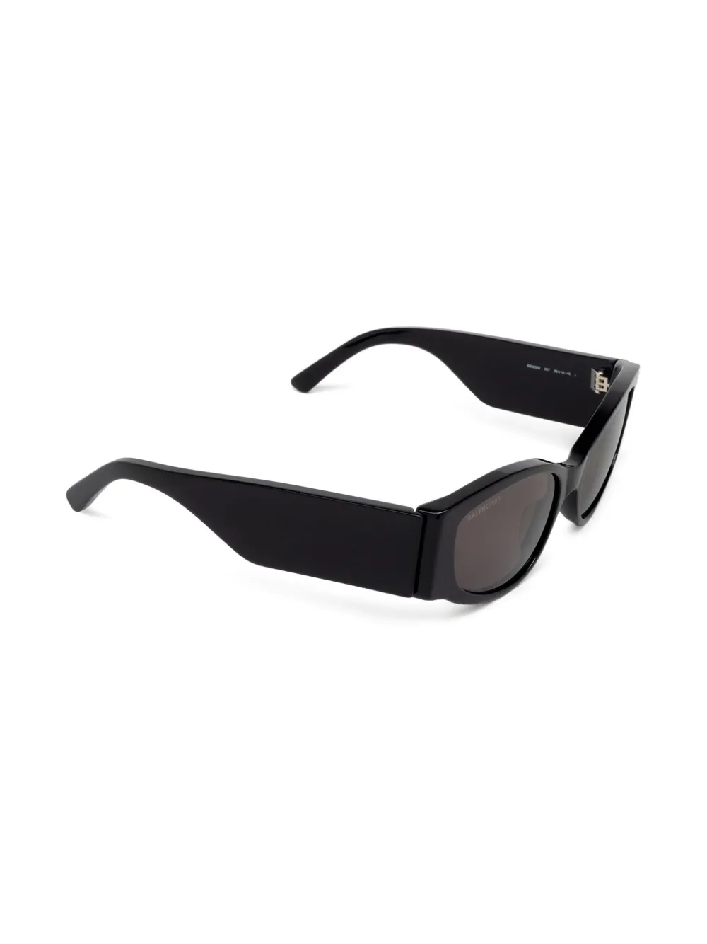 Balenciaga Eyewear Zonnebril met cat-eye montuur en logoprint - Zwart