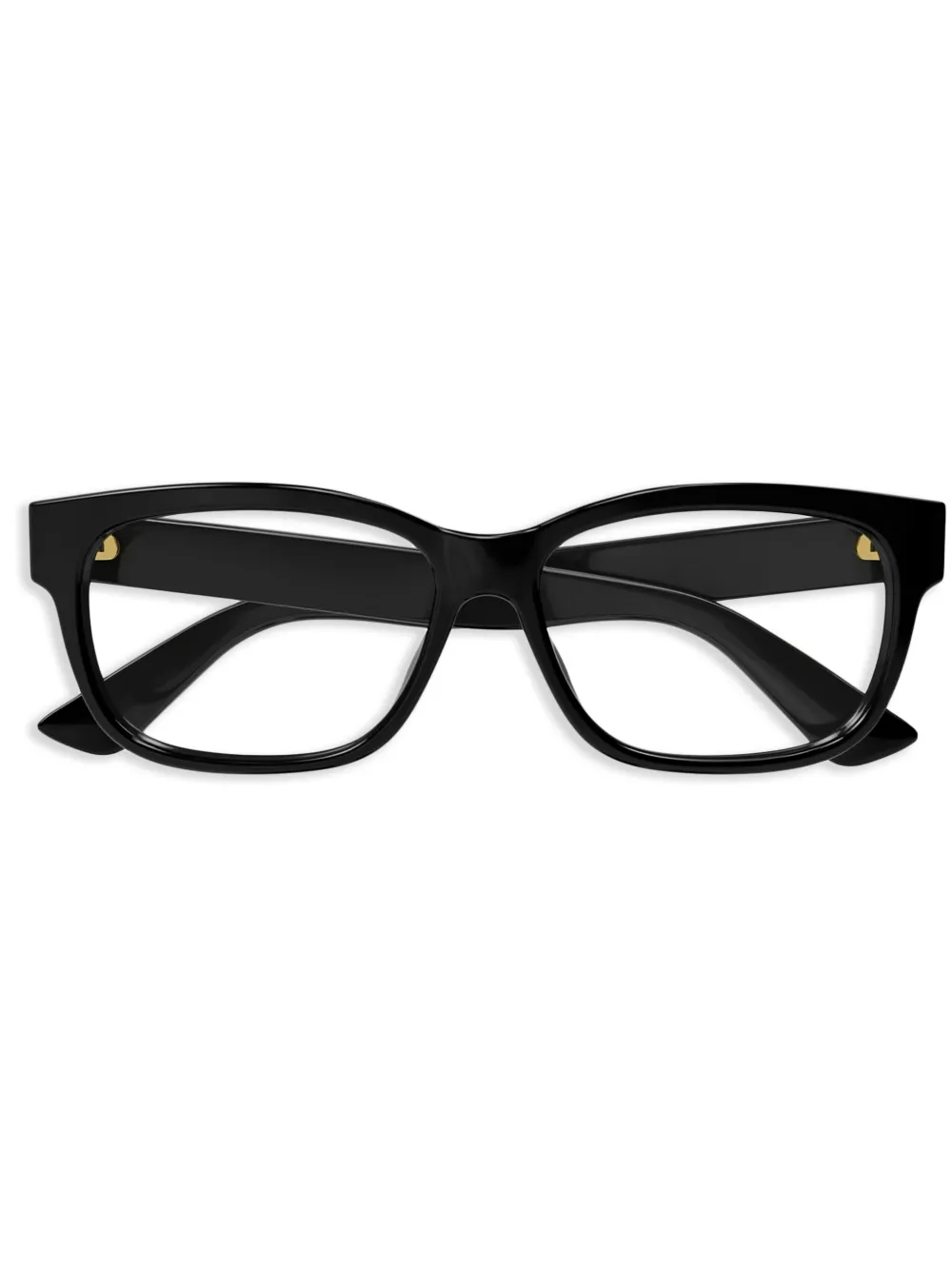 Gucci Eyewear Rectangle Frame Glasses In Black