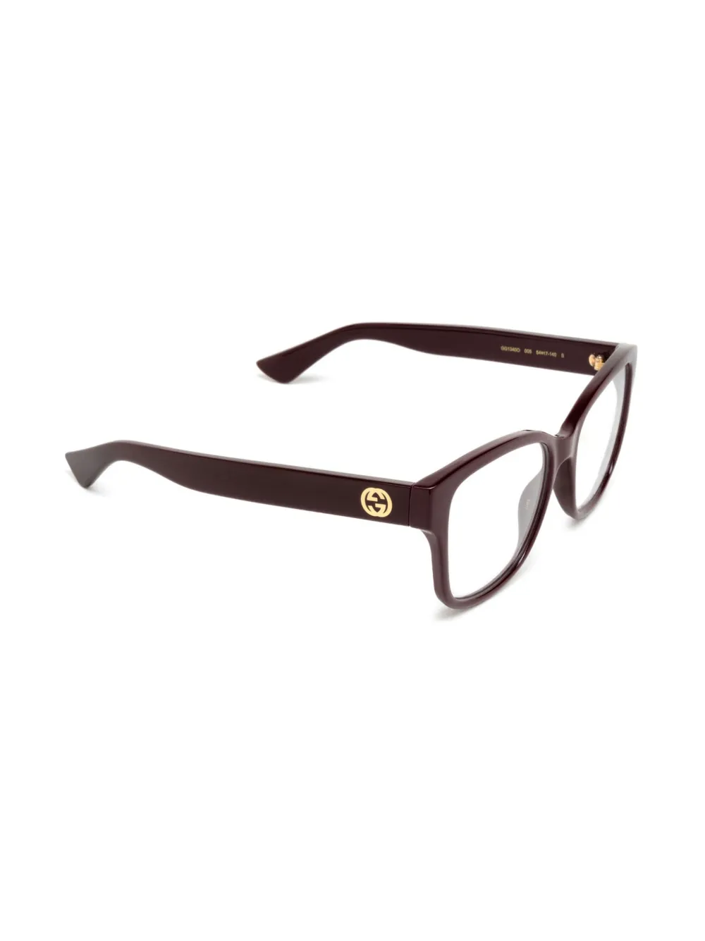  Gucci Eyewear Logo-engraved Frames - Red 