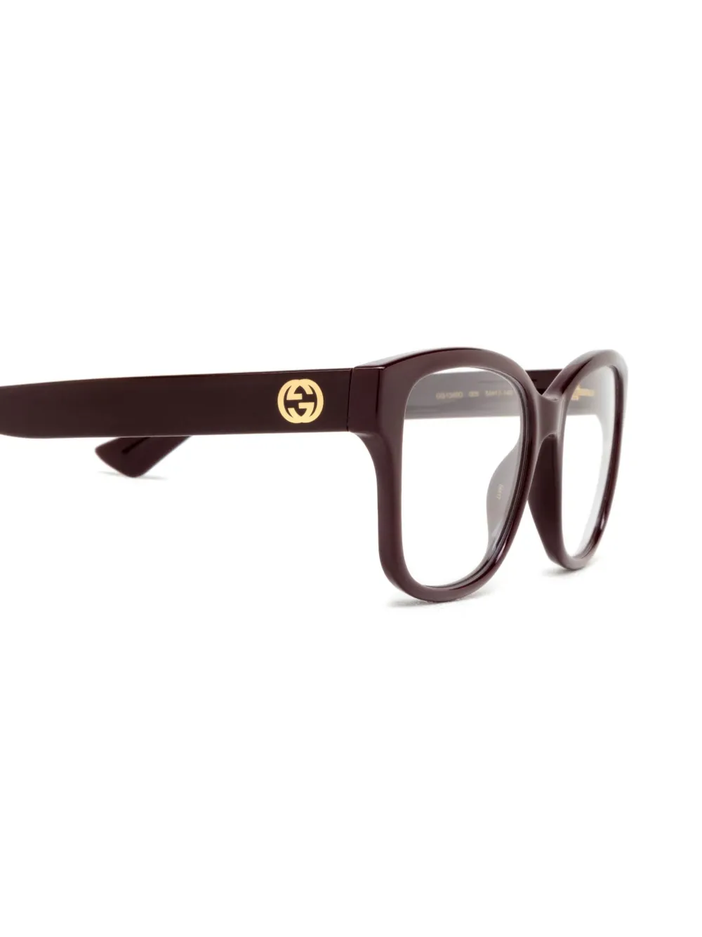  Gucci Eyewear Logo-engraved Frames - Red 