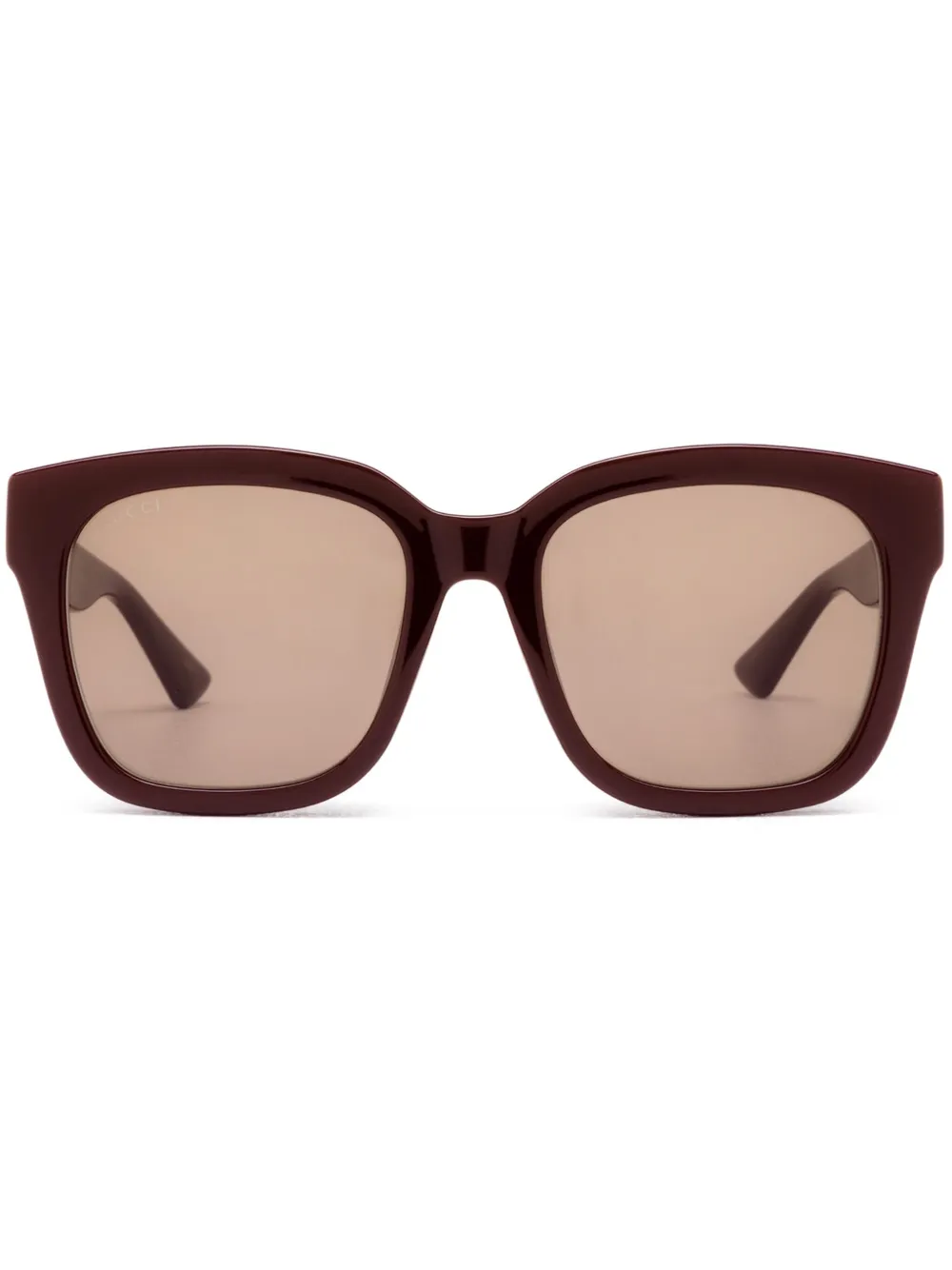 Gucci Eyewear Occhiali squadrati - Marrone