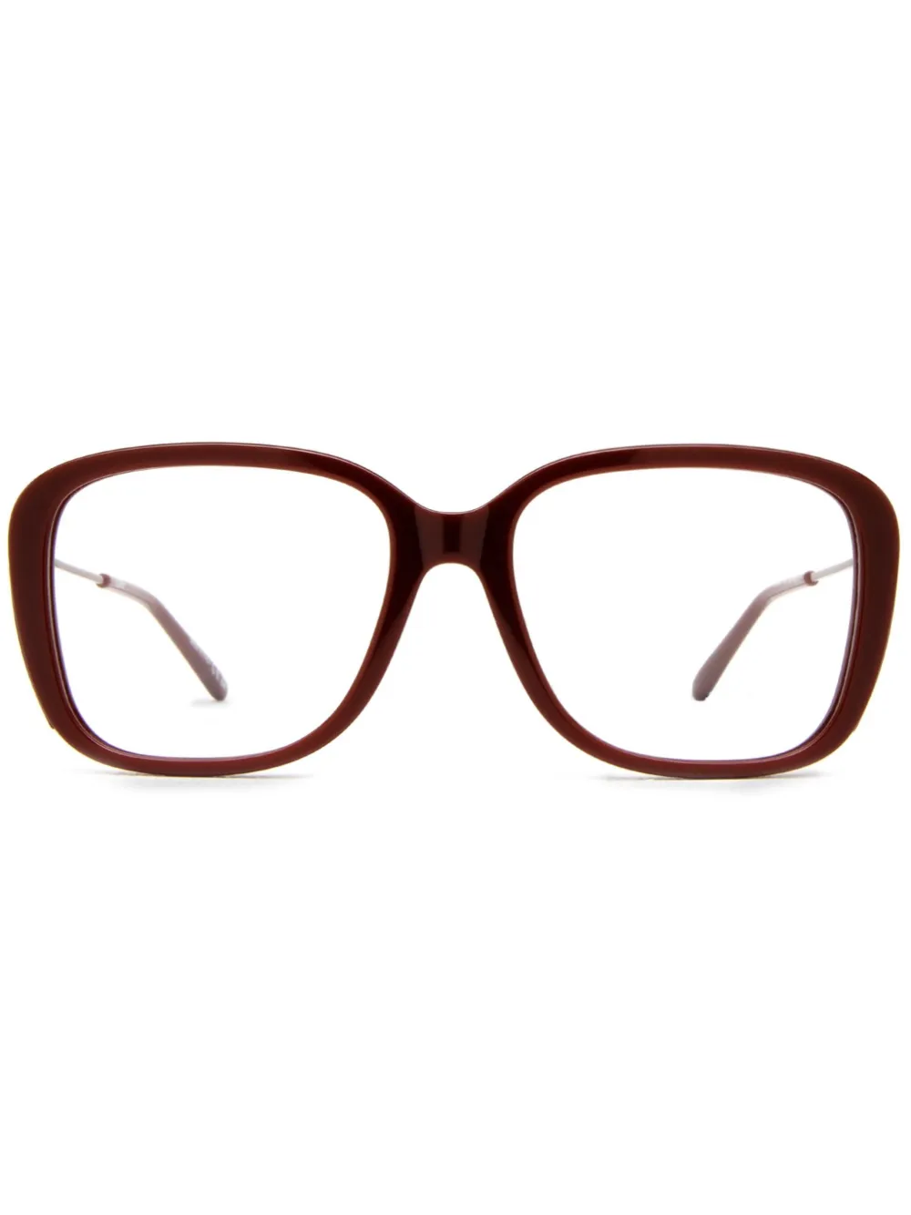 Chloé Eyewear square-frame glasses | Brown | Image 1