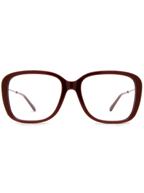 Chloé Eyewear lentes con armazón cuadrada