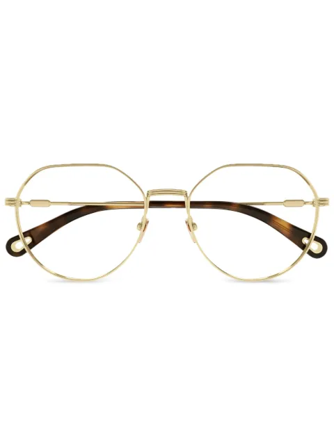 Chloé Eyewear geometric-frame glasses