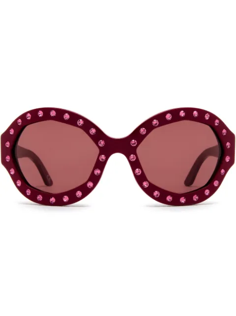 Marni Eyewear lentes de sol con detalles de cristal