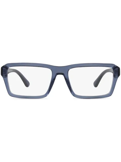Emporio Armani rectangle frame glasses