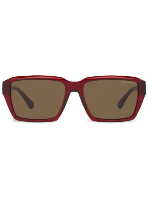 Emporio Armani lentes de sol con armazón cuadrada