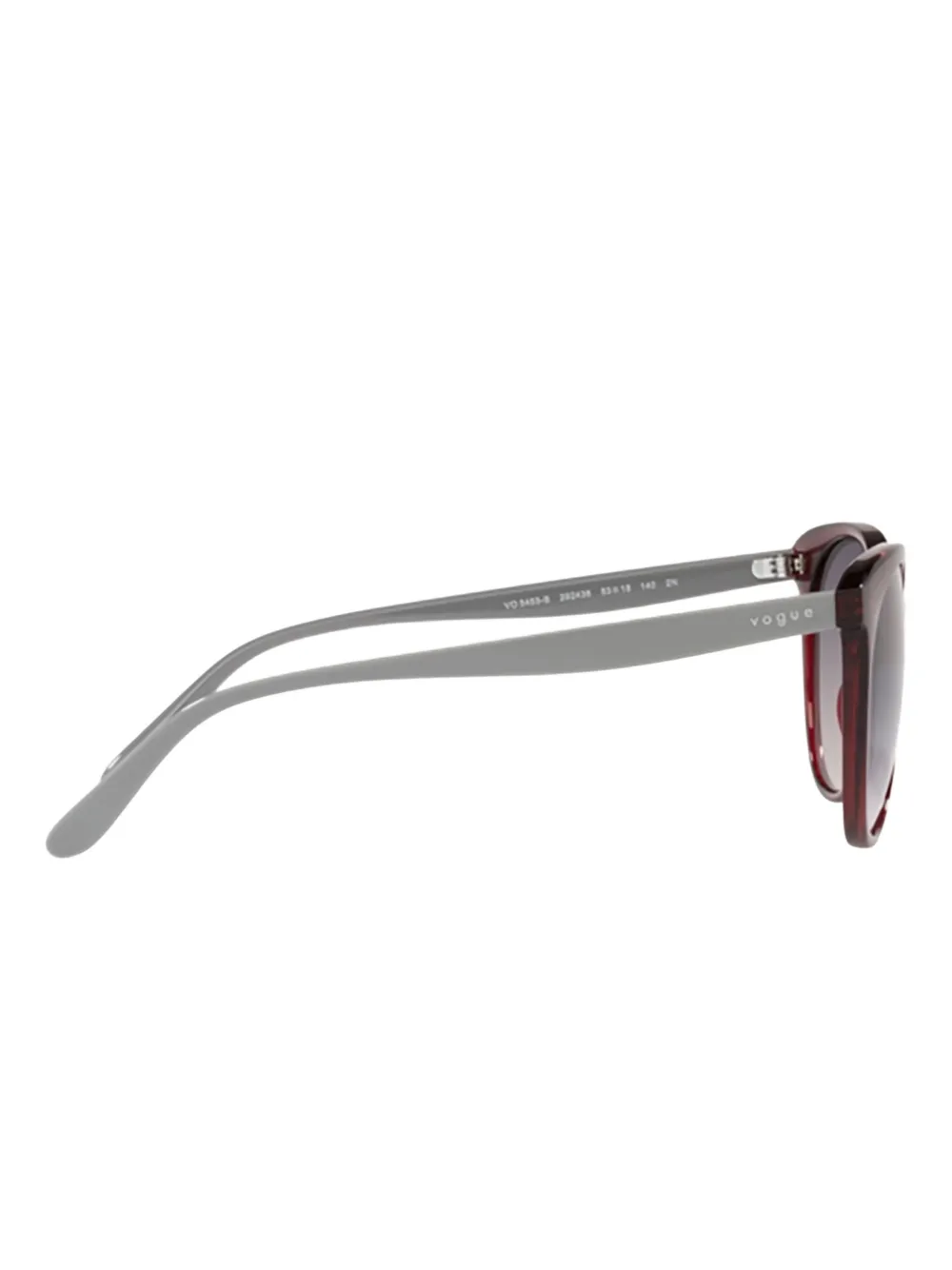 Vogue Eyewear Zonnebril met rond montuur Rood