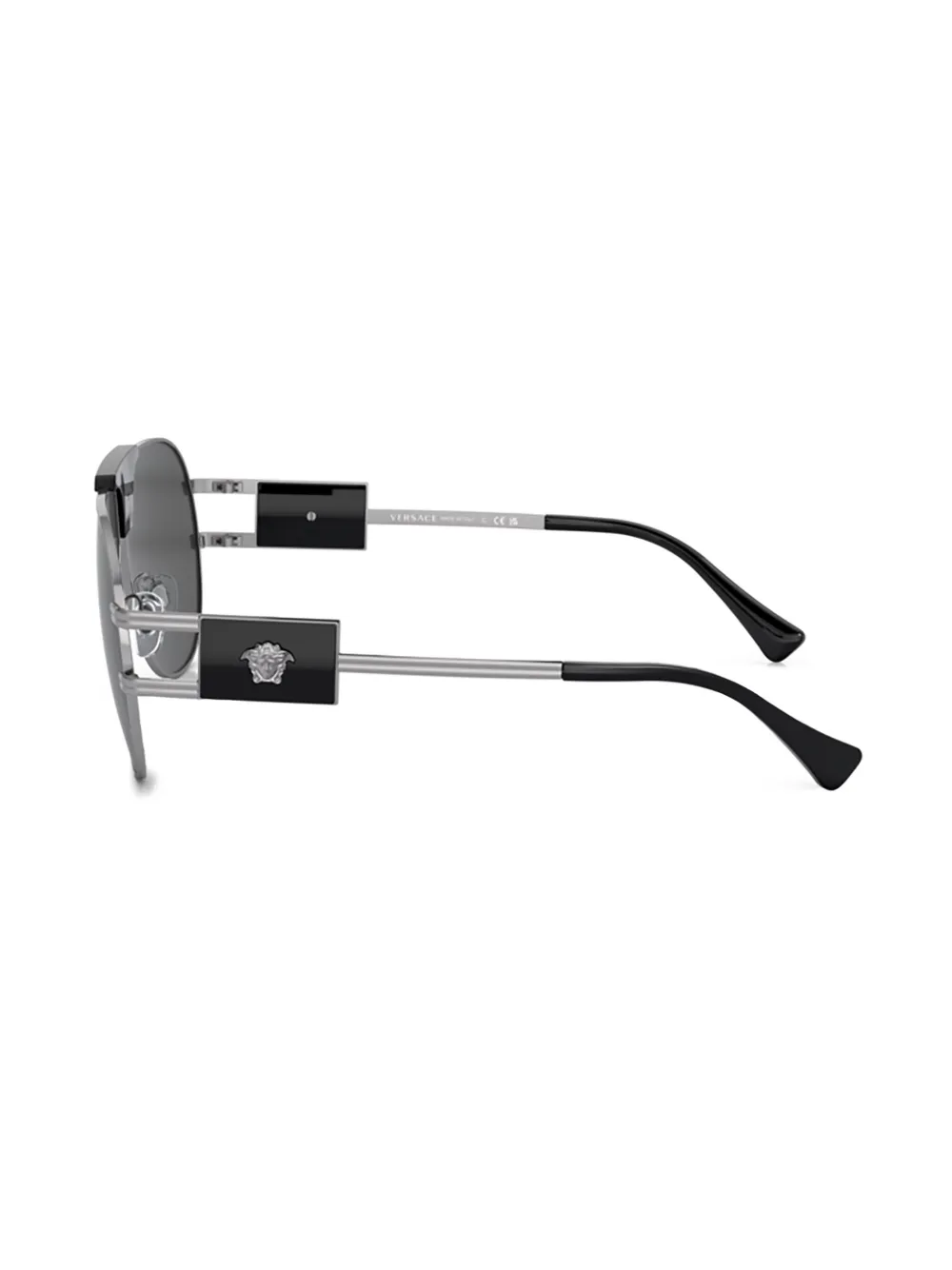 Versace Eyewear Zonnebril met piloten montuur Goud