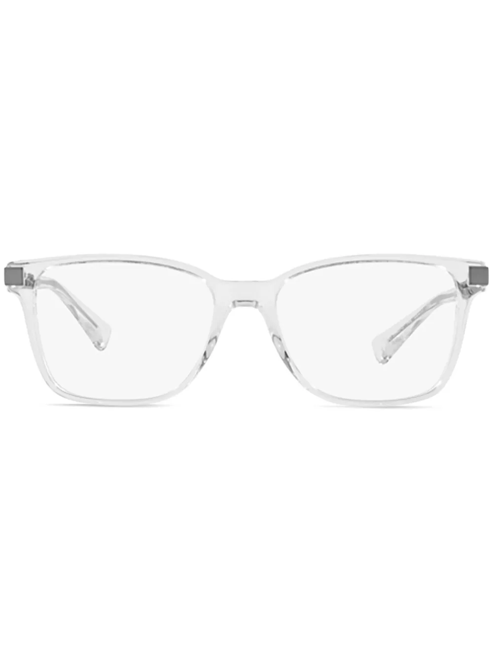 Versace Eyewear Occhiali con placca Greca - Bianco