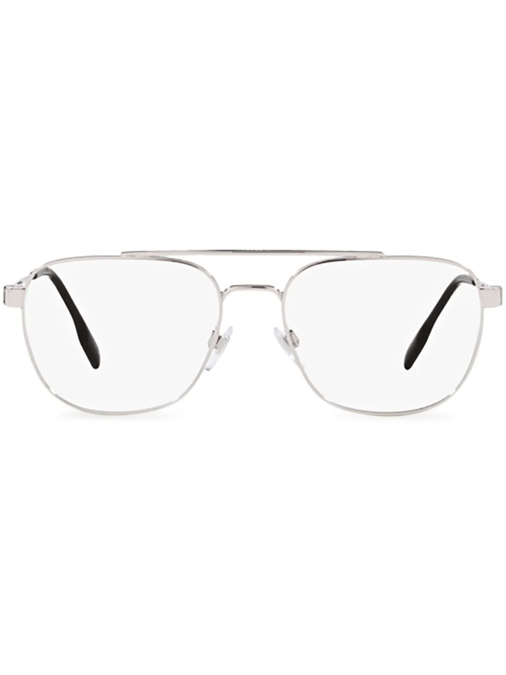 Burberry Eyewear Zonnebril met piloten montuur Zilver