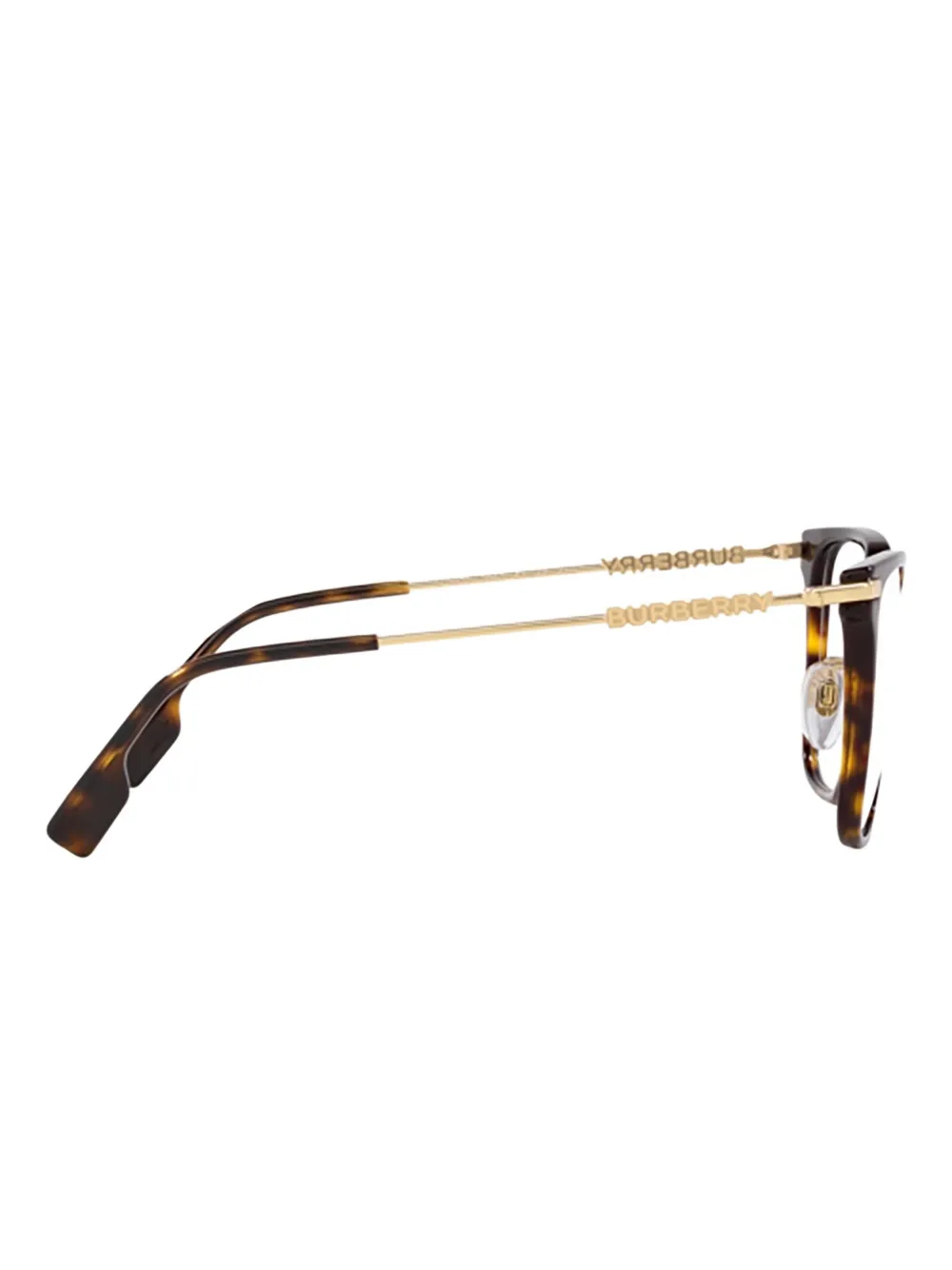 Burberry Eyewear Bril met vierkant montuur Bruin