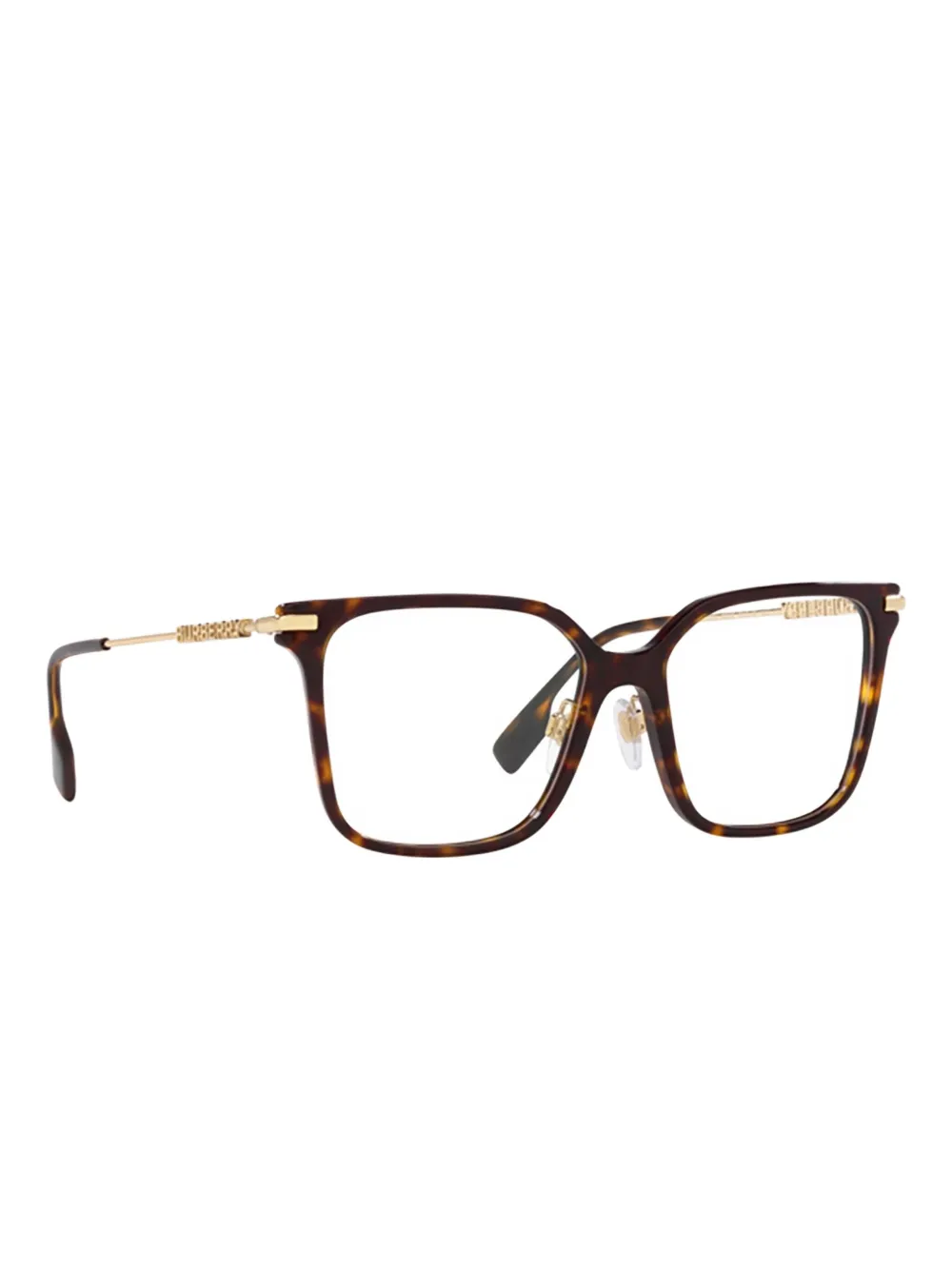 Burberry Eyewear Bril met vierkant montuur Bruin