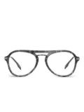 Burberry Eyewear Bailey check-pattern glasses - Grey