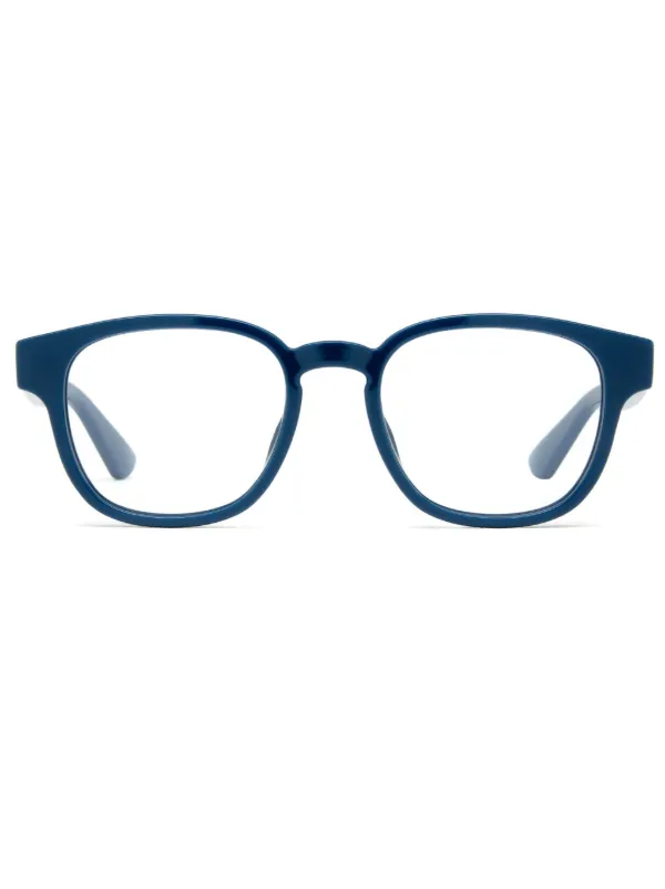 Gucci Eyewear GG1343O スクエア眼鏡フレーム | ブルー | FARFETCH JP