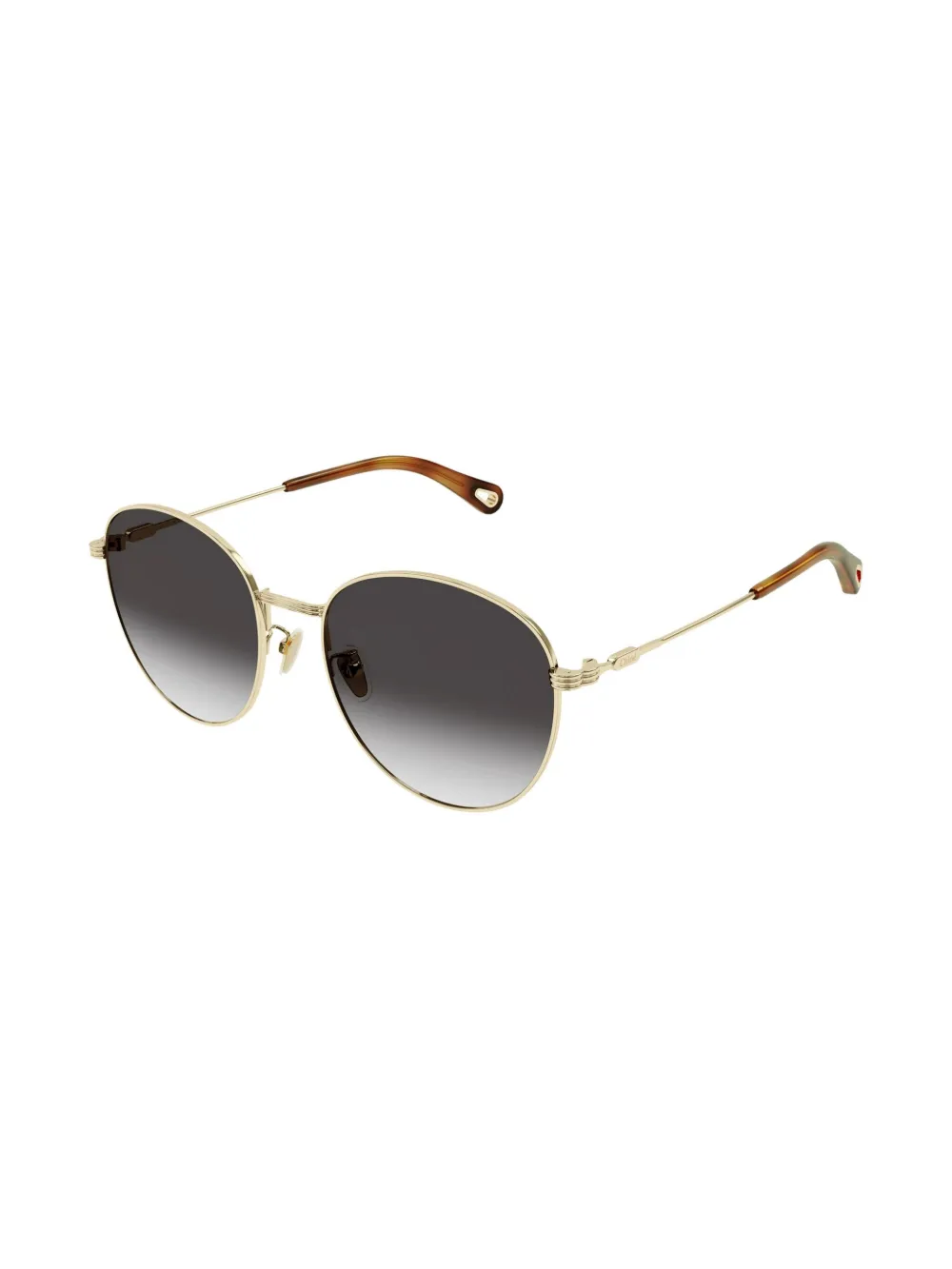 Chloé Eyewear Zonnebril met pantos montuur - Goud