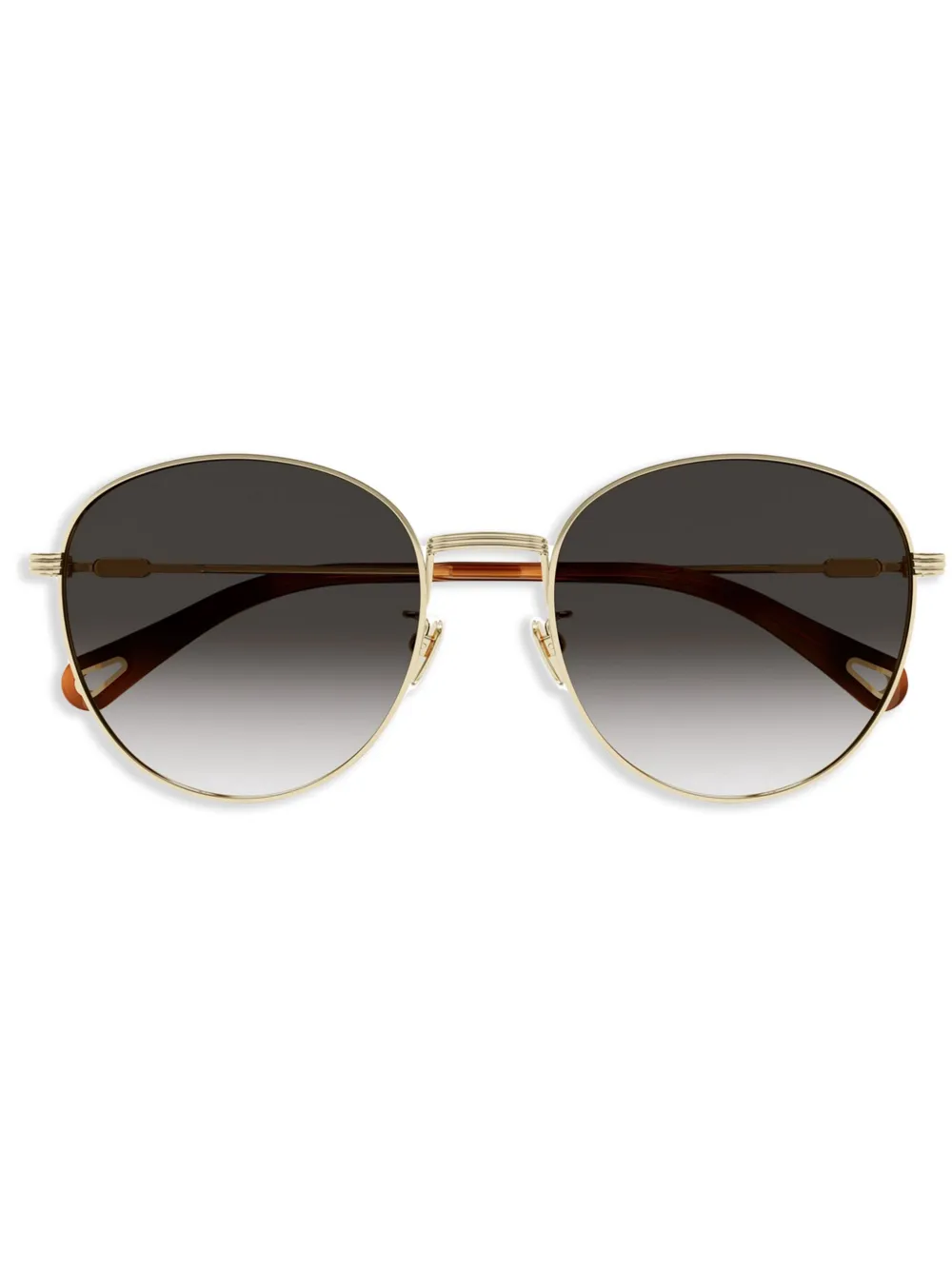 Chloé Eyewear Zonnebril met pantos montuur Goud