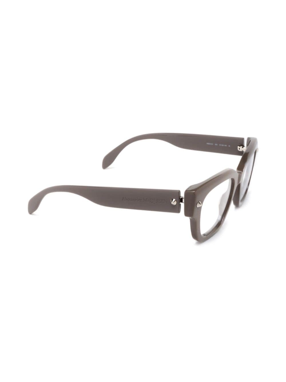 Alexander McQueen Eyewear AM0411O Brown - Bruin