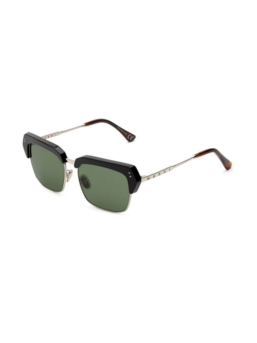 Marni Eyewear Three Gorges zonnebril met geometrisch montuur - Zwart