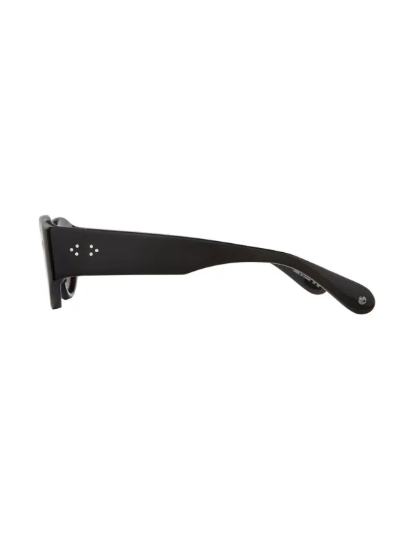 Garrett Leight xGLCO Miles Davis サングラス | ブラック | FARFETCH JP