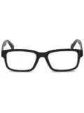 Moncler Eyewear rectangle-frame glasses - Brown