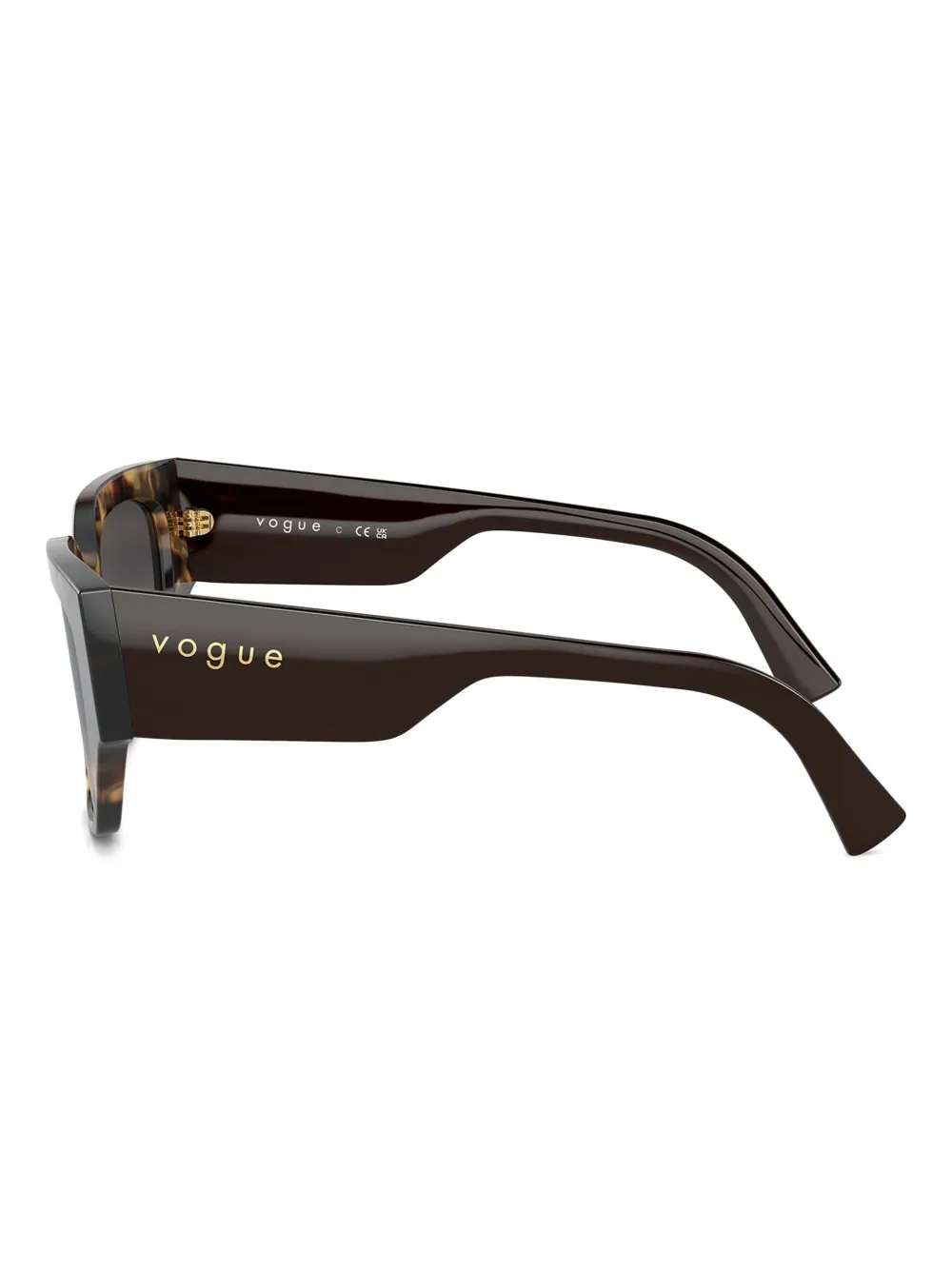 Vogue Eyewear Zonnebril met cat-eye montuur Bruin