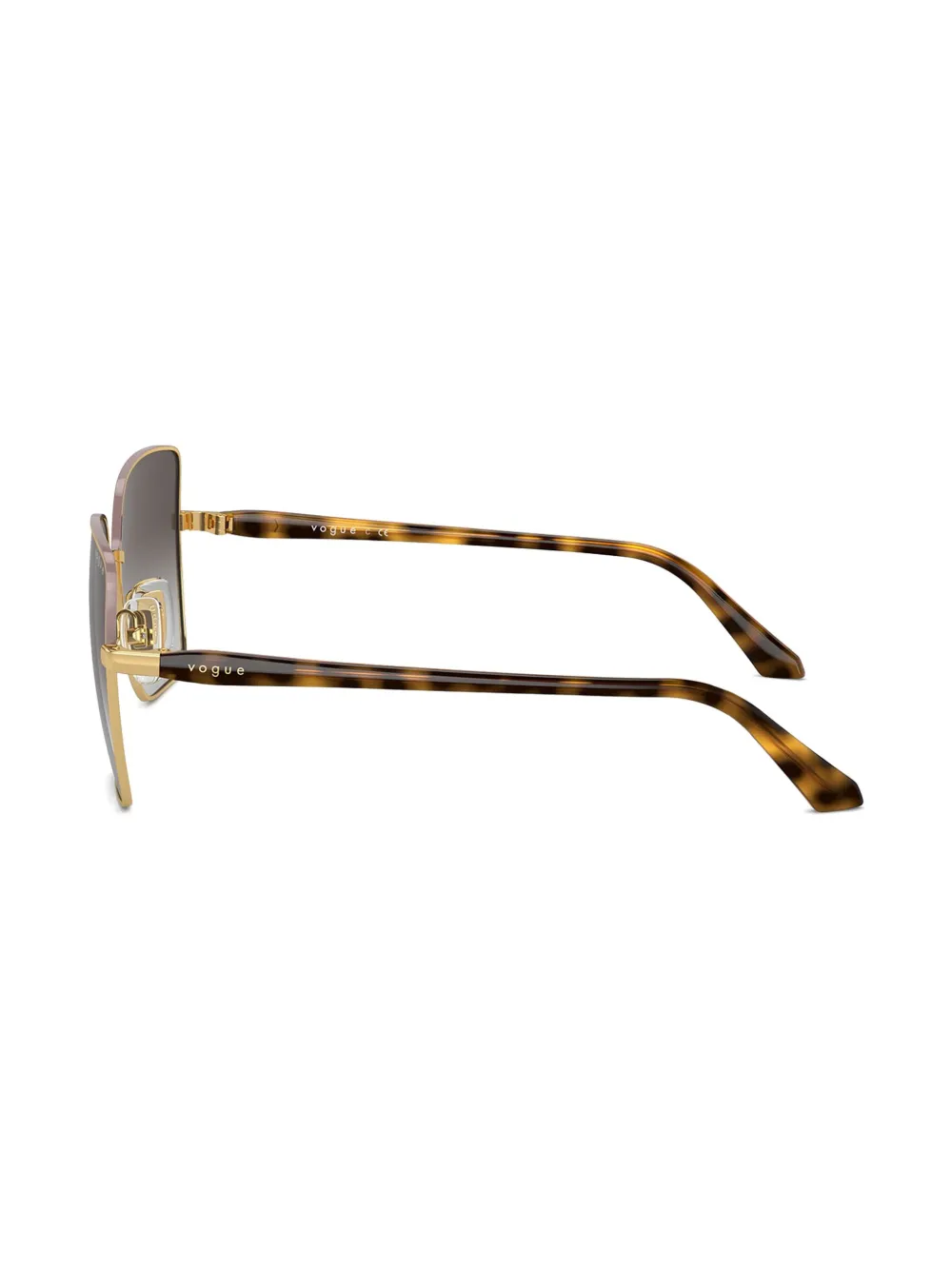 Vogue Eyewear Zonnebril met vlinder montuur Goud