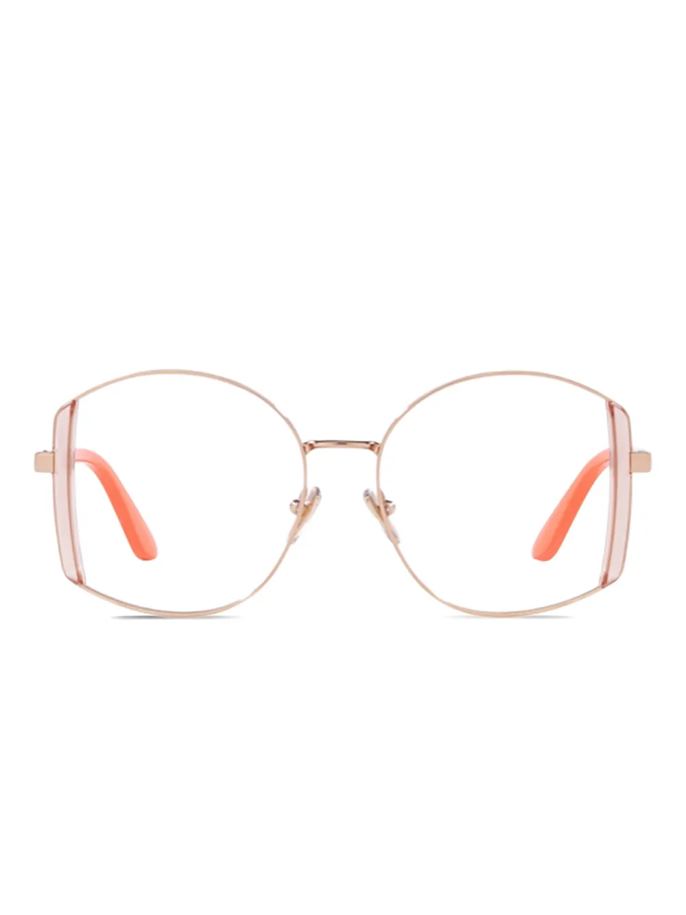 Vogue Eyewear Occhiali con montatura geometrica - Rosa