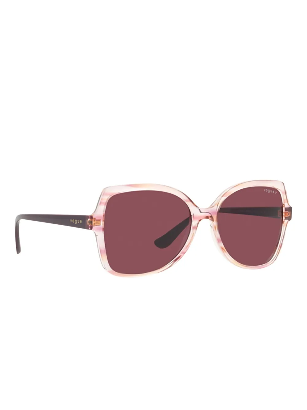 Vogue Eyewear Zonnebril met cat-eye montuur - Roze