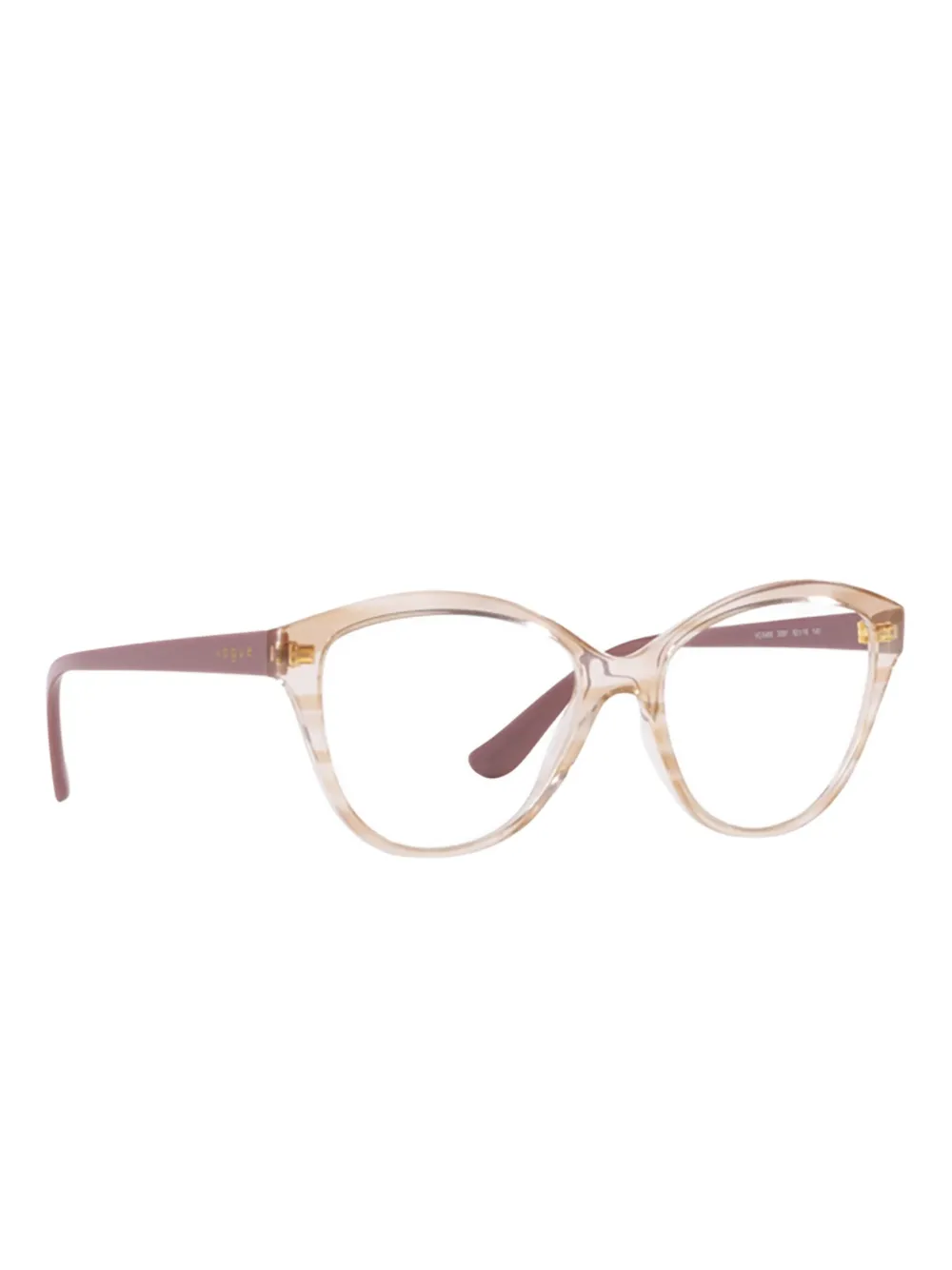  Vogue Eyewear Vo5489 Butterfly-frame Glasses - Neutrals 
