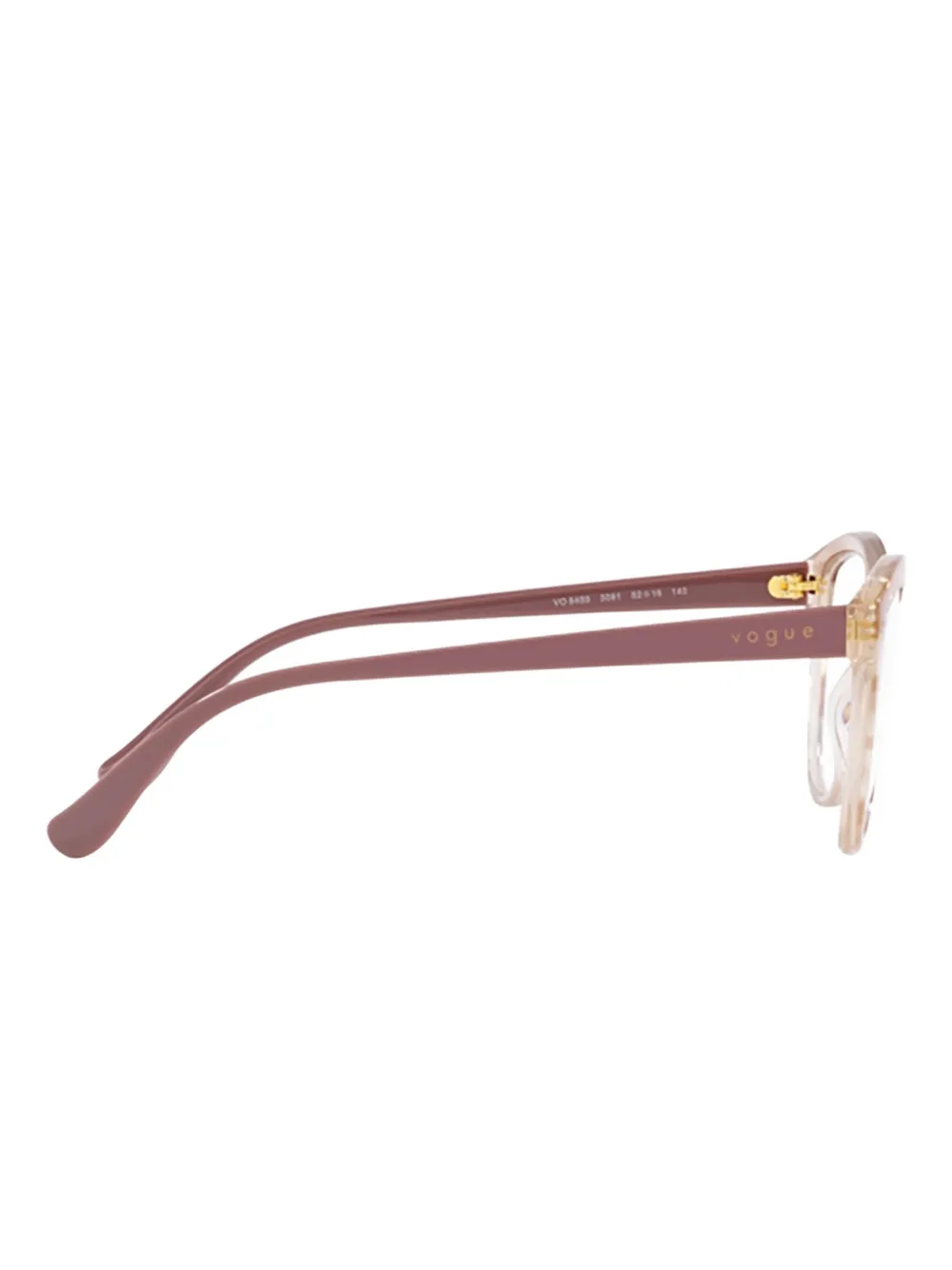  Vogue Eyewear Vo5489 Butterfly-frame Glasses - Neutrals 